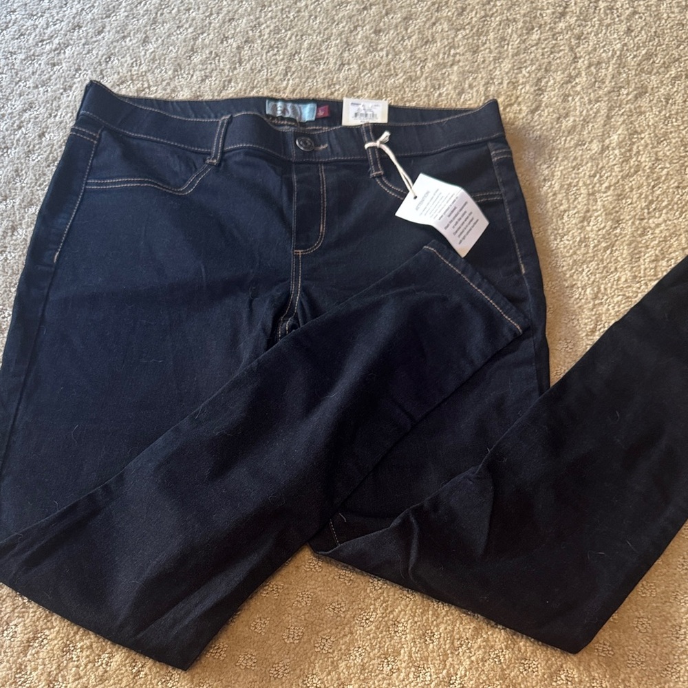 SO Women's Dark Blue Skinny Jeans